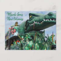 Alligator Mardi Gras Float