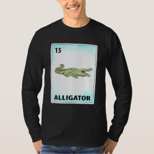 Alligator Mexican Cards T-Shirt