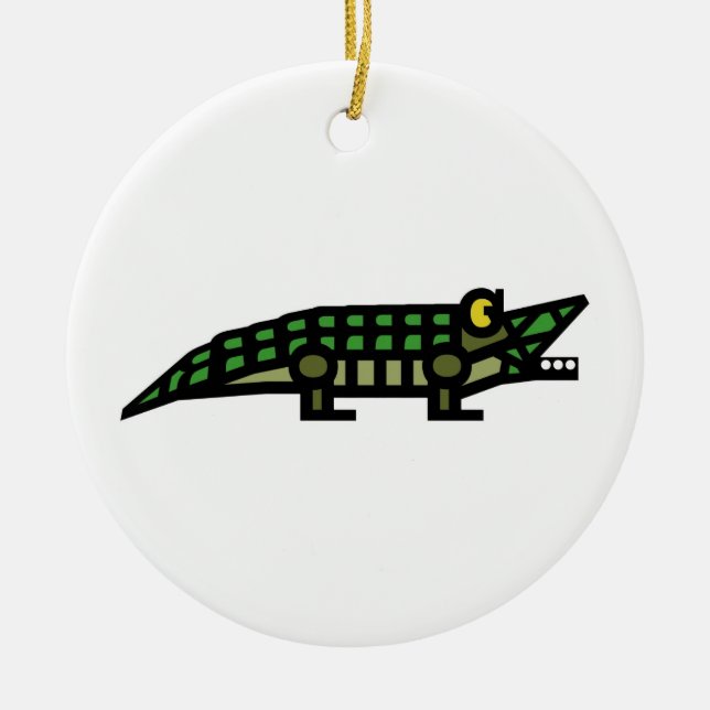 ALLIGATOR Ornament 1 (Front)