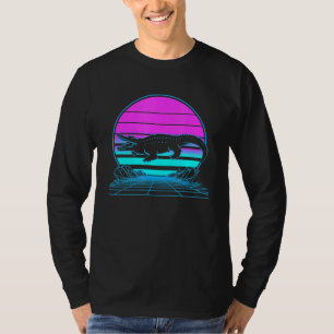 Alligator Pastel Goth Vaporwave T-Shirt