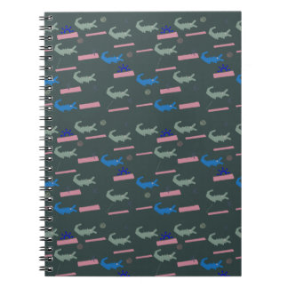 Alligator Pattern Notebook