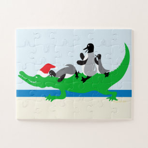 Alligator Penguin Puzzle