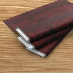 Alligator Red Faux Leather Fabric