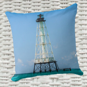 Alligator Reef Lighthouse Islamorada Florida Cushion