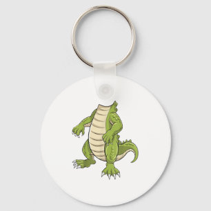 Alligator Shirt Adult Kids Men Women Crocodile Cos Key Ring