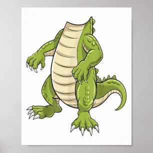 Alligator Shirt Adult Kids Men Women Crocodile Cos Poster