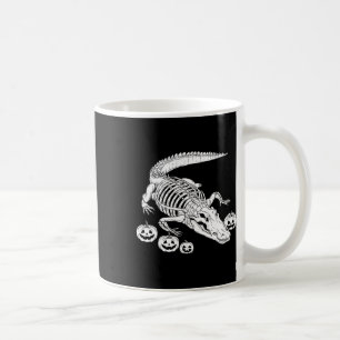Alligator Skeleton Birthday Halloween Mens Womens  Coffee Mug