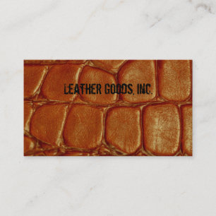 Alligator Skin Business Card