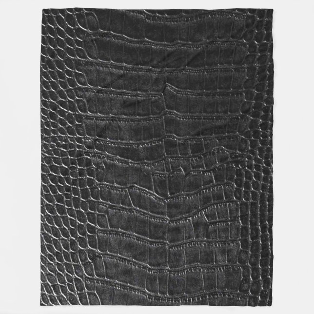 ALLIGATOR SKIN FLEECE BLANKET (Front)
