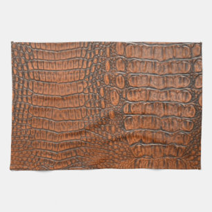 ALLIGATOR SKIN TEA TOWEL