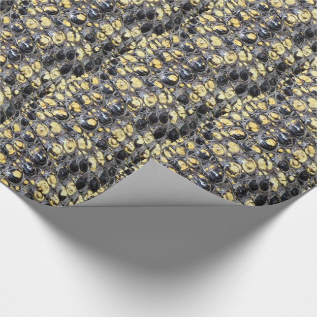 "Alligator Skin" Wrapping Paper - (Photo) (Corner)