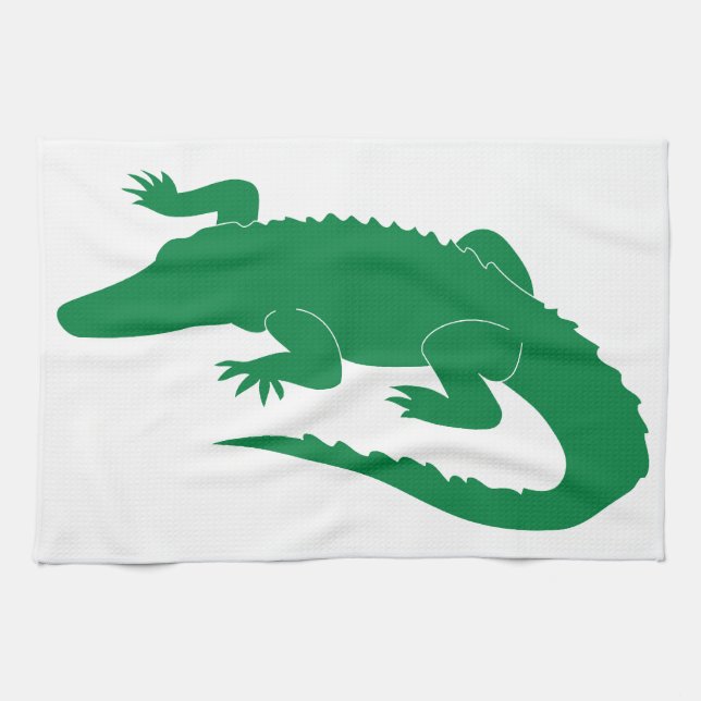 Alligator Tea Towel (Horizontal)