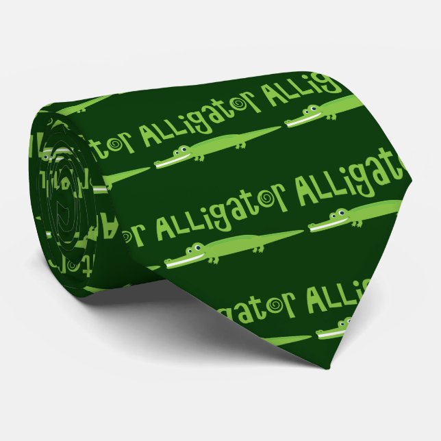 Alligator Tie (Rolled)