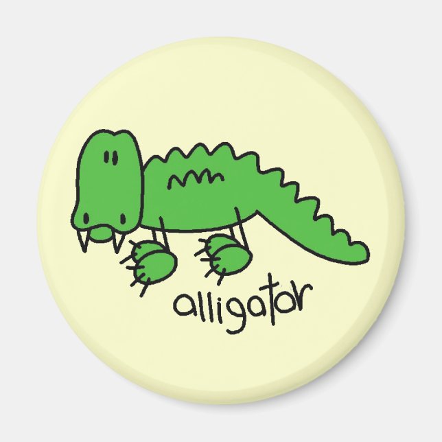 Alligator Tshirts and Gifts Magnet (Front)