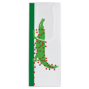 Alligator Valentine Wine Bag