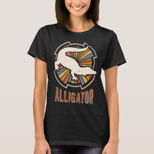Alligator Vintage Classic Retro Animal Love T-Shirt