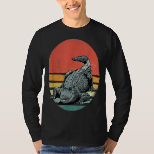 Alligator Vintage Retro Crocodile 80s 90s Gift T-Shirt