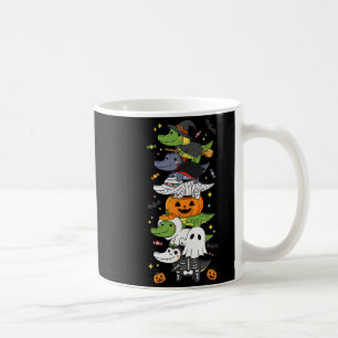 Alligator Witch Vamre Ghost Halloween Kids Mens Wo Coffee Mug