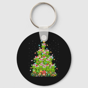 Alligator Xmas Tree Lighting Santa Alligator Chris Key Ring