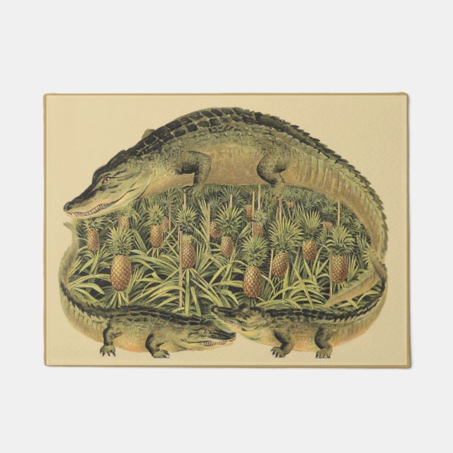 Alligators and Pineapples, Welcome, Doormat (Front)