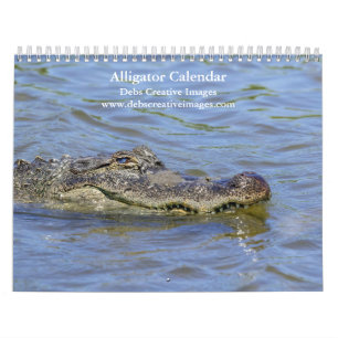 Alligators in the Wild 2026 Calendar