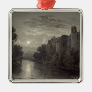 Allington Castle, near Maidstone, Kent; Moonlight Metal Tree Decoration