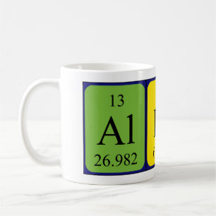 Allira periodic table name mug