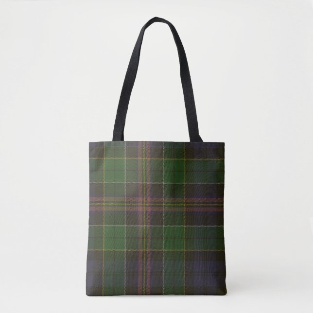 Allison Clan Tartan Tote Bag (Front)