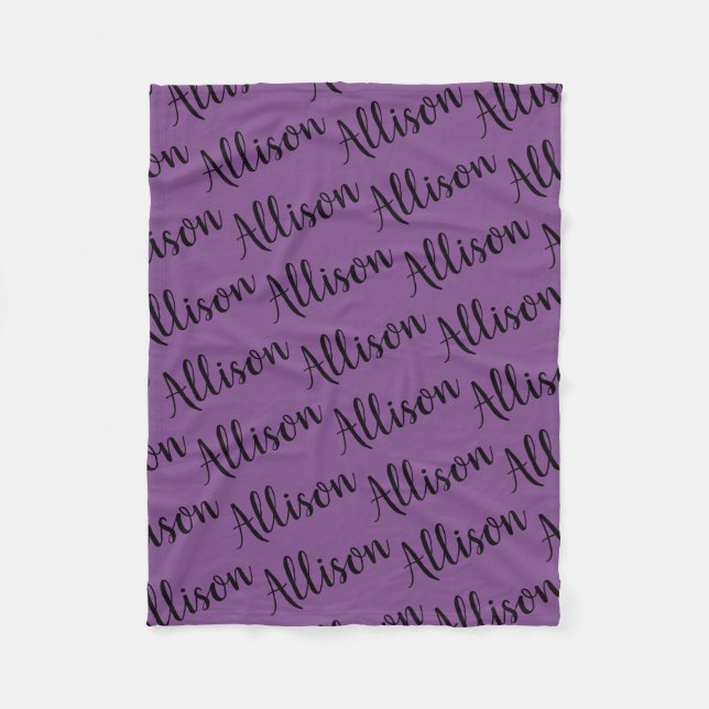 Allison name Orphan Black character Fleece Blanket (Front)
