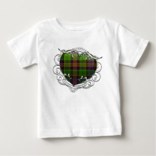 Allison Tartan Heart Baby T-Shirt