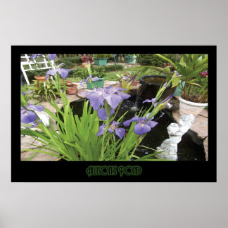 "Allison's Pond" - Print (No Shadow)