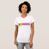 Allisson periodic table name shirt (Front Full)