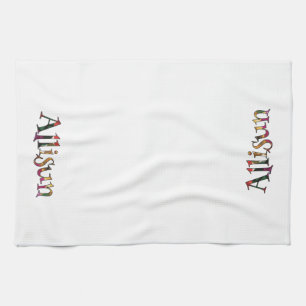 Allisun’s Colourful Fun Tea Towel