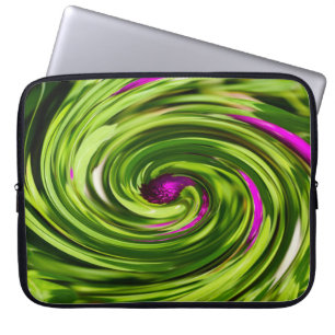 Allium Abstract Laptop Sleeve