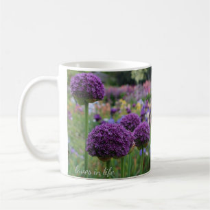Allium & Flower Garden Mug