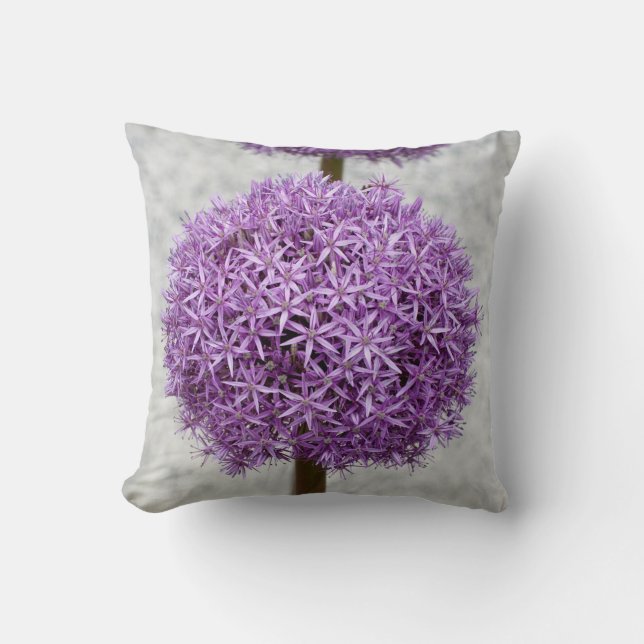 Allium in Bloom Pillow (Front)