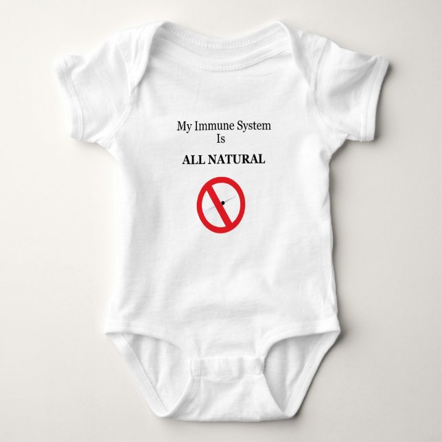 ALLNATURAL BABY BODYSUIT (Front)