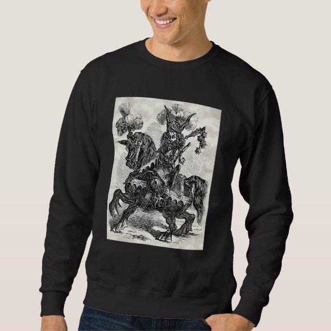 Allocer Alloces Demon Demonology Magic Occult Grim Sweatshirt (Front)