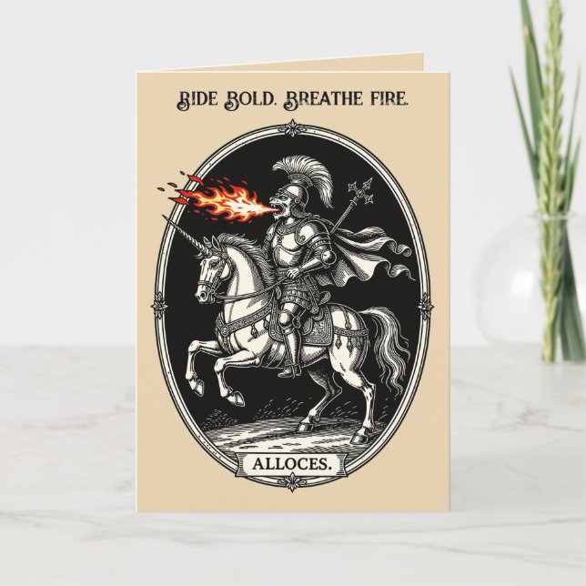Alloces The Infernal Cavalier Card (Front)