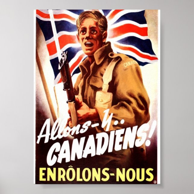 allons-y canadiens poster (Front)