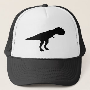 Allosaurus Dino Dinosaur Silhouette Trucker Hat