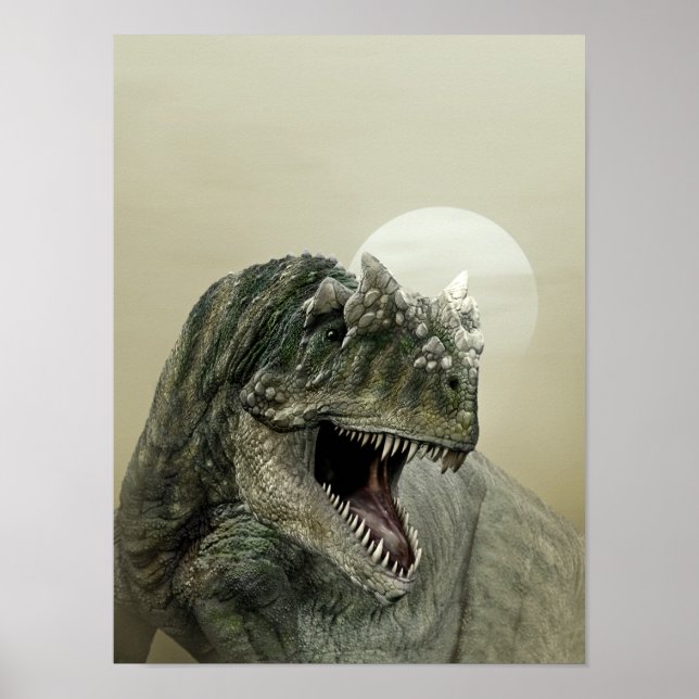 Allosaurus Dinosaur Poster (Front)