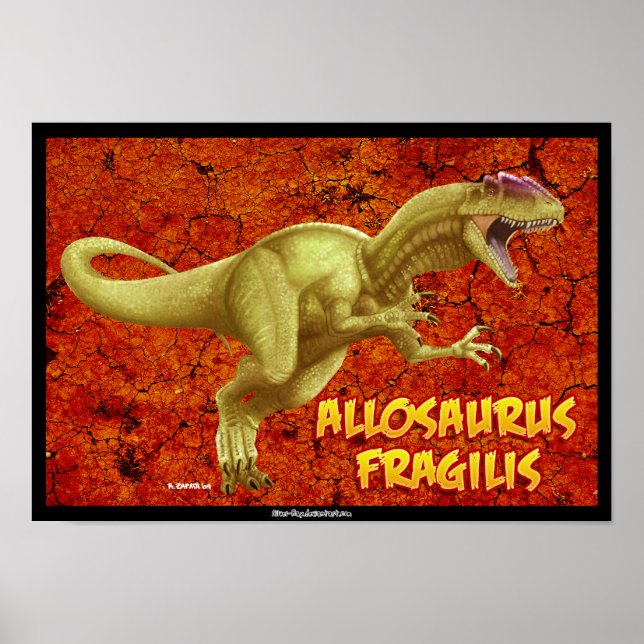 Allosaurus Poster (Front)