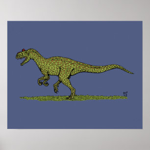 Allosaurus Poster