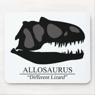 Allosaurus Skull Mouse Mat