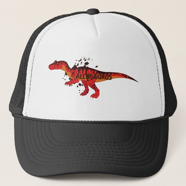 Allosaurus Trucker Hat (Front)