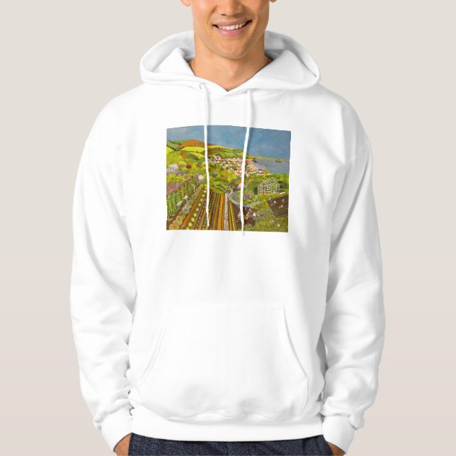 Allotment above Mousehole Hoodie (Front)