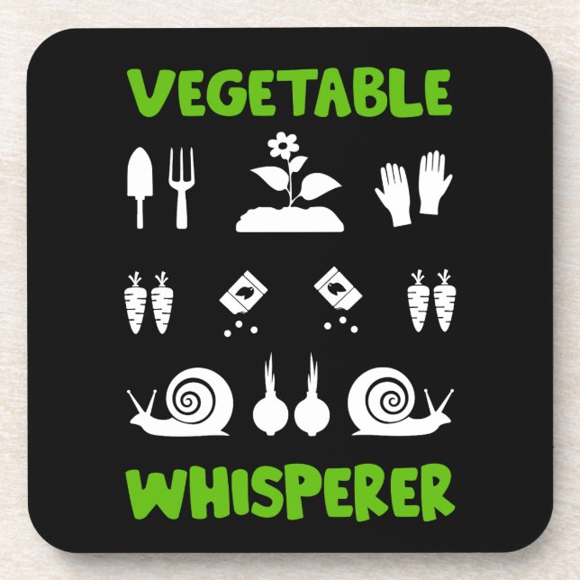 Allotment Gardening Coaster (Front)