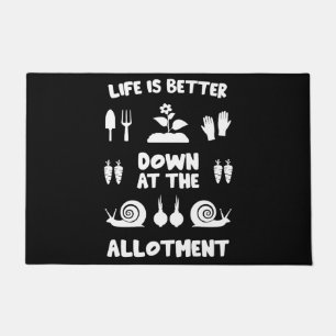 Allotment Gardening Doormat