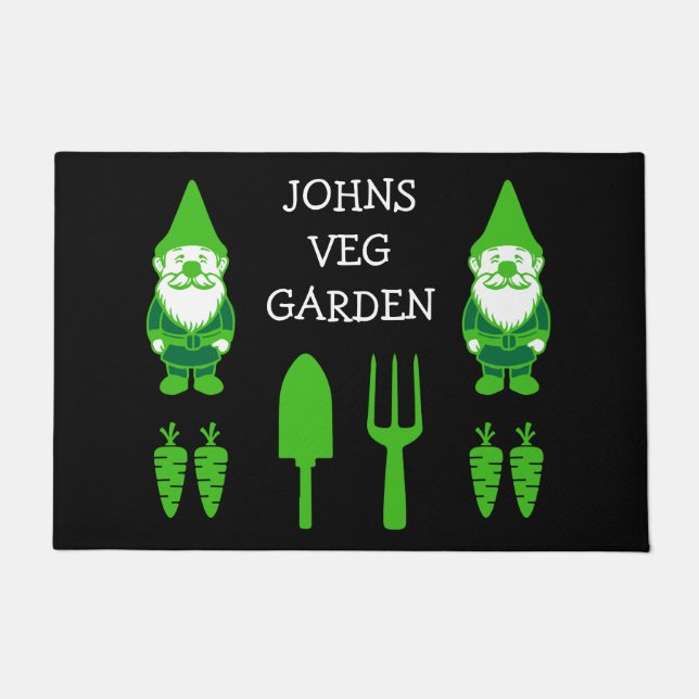 Allotment Gardening Doormat (Front)